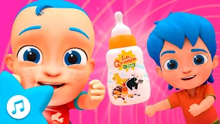 Es hora del biberón 🍼 La Mamadera 🍼 Canciones de cuna | La Familia Blu