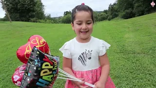غزل تبيع البالونات وتيم يضحك عليها والشرطي زين بالمرصاد