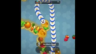 |साप ने फल खाया🐍snake eat fruit 🍓🍑djgameing#gameing #snake