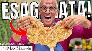 COTOLETTA ALLA MILANESE ESAGERATA!!!  Ricetta di Chef Max Mariola