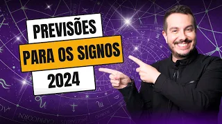 PREVISÕES 2024 TODOS OS SIGNOS - BARALHO CIGANO E TARÔ  | André Mantovanni