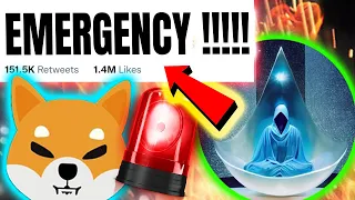 SHIBA INU!!! 🔥 EMERGENCY UPDATE!🔥 WATCH IN NEXT 24 HOURS!🚨⚠ SHYTOSHI !!!🔥 SHIBARIUM!!! 🔥