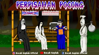 PERPISAHAN POCONG I KARTUN HANTU LUCU BOCAH KOPLAK
