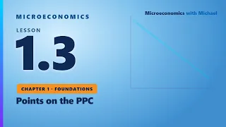 1.3 Points on the PPC — Efficiency, Unemployment & Impossibility
