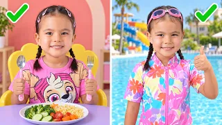 Hotel Safety Rules and Good Manners for Kids with Twin Twin