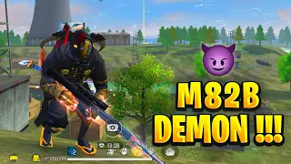 SOLO VS SQUAD ||  M82B SOLO SNIPER GRANDMASTER DANGEROUS  LOBBY🔥!!! || 90% HEADSHOT INTEL I7