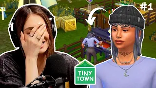 Je commence le TINY TOWN challenge dans Les Sims 4 - Partie 1