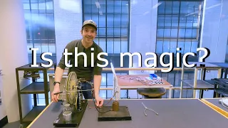 Is this dissectible capacitor magic?