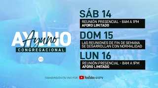 Ayuno Congregacional - Sábado 14