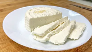 FORMAGGIO FATTO IN CASA. solo 2 ingredienti. ricette facili e veloci. homemade cheese