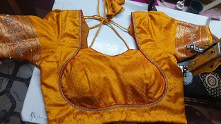 Madubala style blause design ❤️// madubala blause designs #stiching #cutting #blause #design 