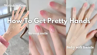 How to get pretty hands🤌🏻🌷🤍