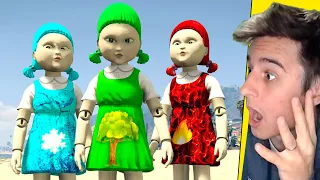 ENCONTREI as BONECA MALVADA ELEMENTAIS no GTA 5 ! ( Round 6 )