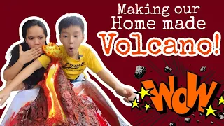 MAKING OUR HOME MADE VOLCANO l WILLARD KING TOLENTINO