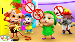 Anxiety Monkey Feel Lonely - Be a Friend Not a Bully Song | Imagine Baby Songs | Wolfoo Kids Songs