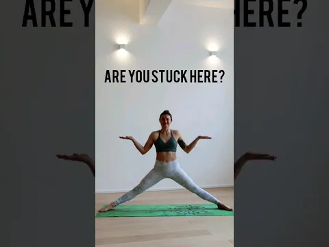 Unlock Your Middle Splits With This Simple Adjustment #yogatips #middlesplits