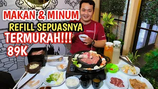 MENGGILA DI ALL YOU CAN EAT TERMURAH DI CILEGON II KOREAN BBQ