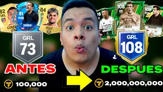 💰 MEJORE CUENTA a SUSCRIPTOR REGALANDOLE JUGADORES de 108 GRL con MUCHOS FC POINTS en FC Mobile