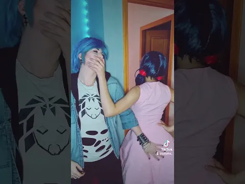 More Lukanette 😈 #cosplay #miraculous #miraculousladybug #lukacouffaine #marinette #Lukanette #hide