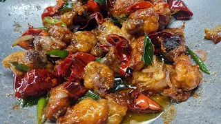 Resepi Ayam Goreng Cili Kering | Makan tak Cukup Sepinggan