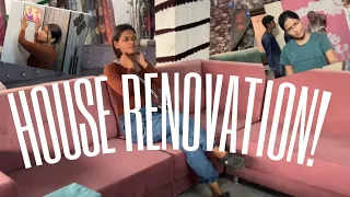 HOME PAINT 🎨 | Full On Mehnat| #homepaint #home #painting #homevlog #vlogs #housetour #fyp #youtube