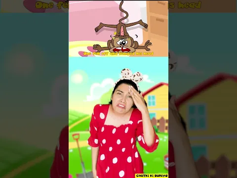 Paanch Chote Bandar, पाँच छोटे बंदर #shorts #babysongs #cartoon