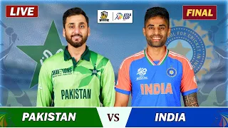PAK vs IND ASIA CUP MATCH FINAL LIVE , DUBAI | PAKISTAN vs INDIA LIVE COMMENTARY | IND VS PAK | IND