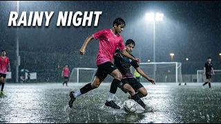 Football on a Rainy Night in Dubai | U16s vs Elite
