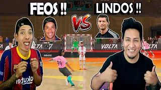 JUGADORES FEOS vs JUGADORES LINDOS ! EDDY OZ vs EDSON FDB !! final super epico con LEYENDAS!!!