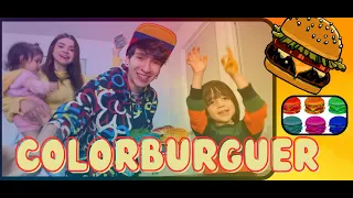 HAMBURGUESAS De Colores Con Nuestros HIJOS - Colorburguer