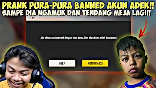 PRANK BANNED AKUN ADEK GUA GARA-GARA COBAIN BUG ! AUTO NGAMUK DIA !