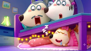 ¡OH, NO! ¡Lucy HIZO UN CUARTO SECRETO DEBAJO DE LA CAMA! 😱 Dibujos Animados | Wolfoo en Español