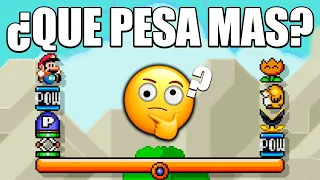 ¿QUE PESA MAS? Super Mario Maker 2