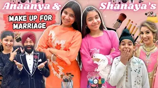Anaanya & Shanaya’s Make Up For Marriage | RS 1313 VLOGS | Ramneek Singh 1313