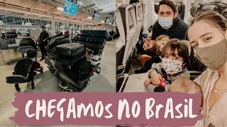 NOSSA VIAGEM DE VOLTA PARA O BRASIL DEPOIS DE 10 ANOS MORANDO FORA