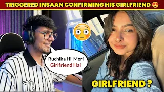 Triggered Insaan Confirming His Girlfriend Live 😍 | Triggered Insaan Girlfriend, Ruchika Rathore
