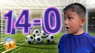 Ganamos 14-0 😱🧤⚽