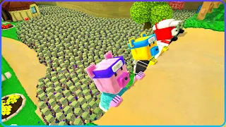 A Bunch of Turtles is Chasing Us Super Bear Adventure Gameplay Walkthrough