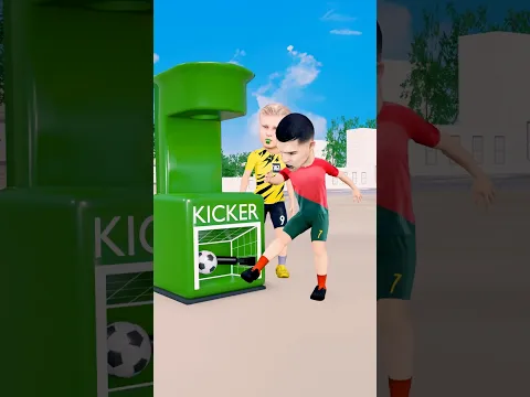 Kicker machine challenge #cr7 #football #urcristiano