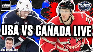 Canada vs USA 4 Nations Face-Off Finals LIVE w/ Steve Dangle