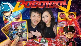 BORONG CHOKI CHOKI BOBOIBOY!!! DAPET KARTU MAHAL!!! 😱 | Klara Tania & Kim Seojun