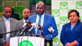 LATEST PRESIDENTIAL RESULTS ANNOUNCED BY IEBC AT BOMAS OF KENYA