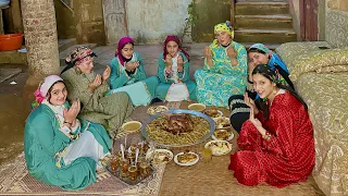لمة العيلة في البيت الكبير 🏡واحنا صغيرين اول يوم رمضان 🌙 ونفسنة السلايف 😉