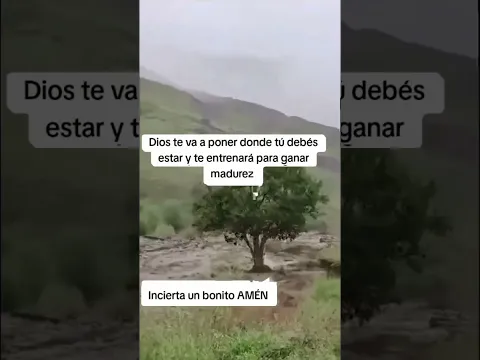 Camina con fe porque el mapa de Dios es perfecto.