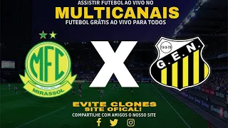 MIRASSOL X NOVORIZONTINO AO VIVO COM IMAGENS