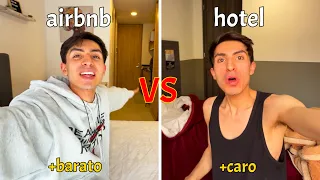¡Comparé un Hotel 🆚 Airbnb por el mismo precio! ¿Cuál es mejor? 🏠