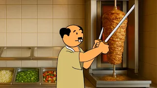 شاورما خلف!!!