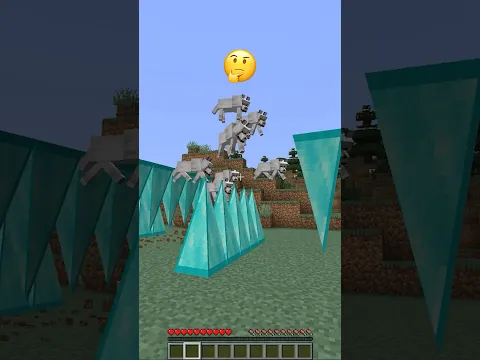 They Didn’t Expect the Dogs to Fight Back Emoji Reaction #shorts #meme #minecraft