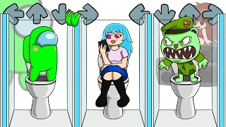 Mini Crewmate vs FNF Characters | Silver collection of FASTTOON videos