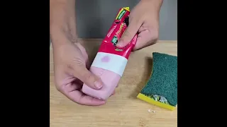 Solo una esponja y un poco de sal para mantener tu baño perfumado durante toda la semana. #fyp #fy